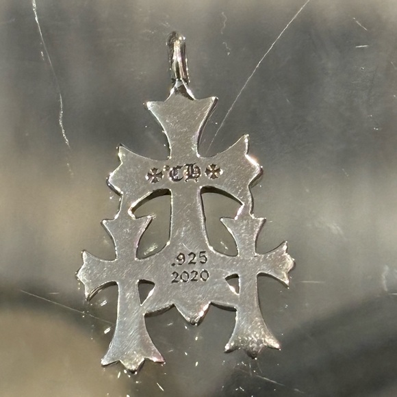 Chrome Heart Triple Cross small Pendant only Authentic - Picture 5 of 15